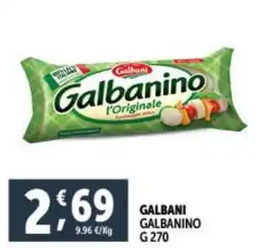 Deco Supermercati GALBANI GALBANINO g 270 offerta