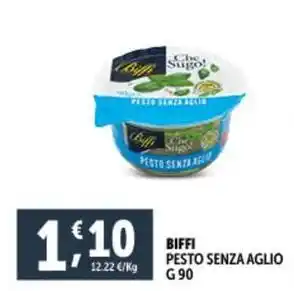 Deco Supermercati BIFFI PESTO SENZA AGLIO offerta