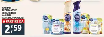 Deco Supermercati AMBIPUR PROFUMATORE PER AMBIENTI VARI TIPI offerta