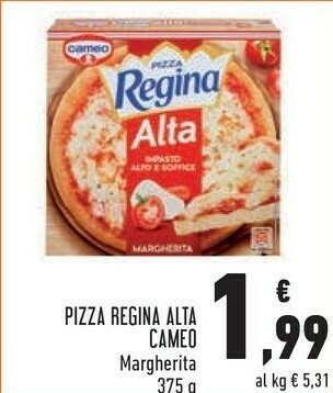 Conad Pizza regina margherita alta offerta