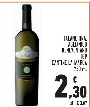 Conad Cantinè la marca falanghina offerta
