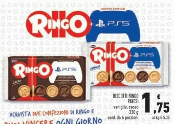 Conad Superstore Ringo vaniglia 330 g(ml) offerta