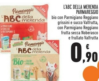 Conad Superstore L'abc della merenda con parmigiano reggiano dop e frutta secca offerta