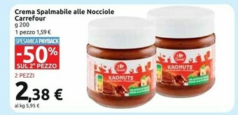 Crema spalmabile alle nocciole