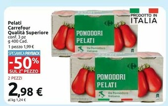 Carrefour Market Pomodori pelati offerta