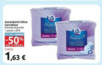 Carrefour Market Carrefour assorbenti ultra offerta