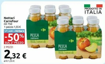 Carrefour Market Carrefour nettari di pesca offerta
