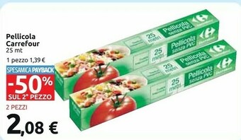 Carrefour Market Carrefour pellicola offerta