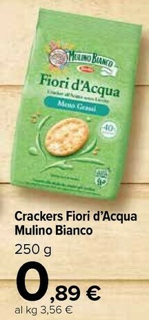 Carrefour Fiori d'acqua 250 g(ml) offerta