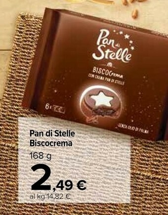 Carrefour Pan di stelle biscocrema offerta