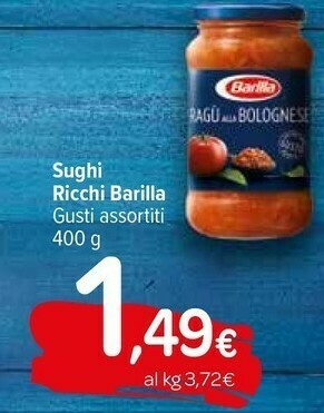 Carrefour Sughi per pasta offerta