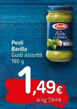 Carrefour Pesto offerta