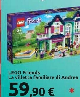 Carrefour Lego friends offerta