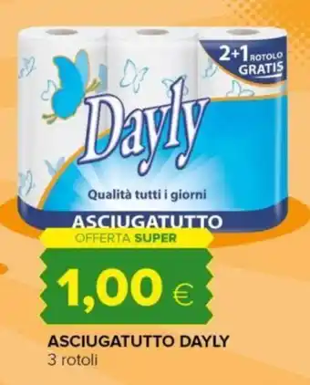 Tigre ASCIUGATUTTO DAYLY 3 rotoli offerta