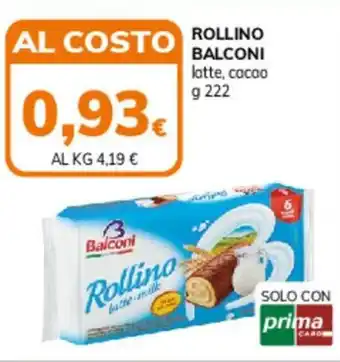 Basko ROLLINO BALCONI latte, cacao g 222 offerta