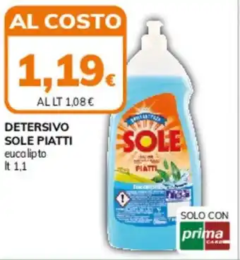 Basko DETERSIVO SOLE PIATTI eucalipto It 1,1 offerta