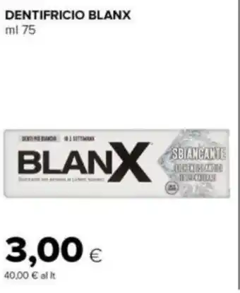 Tigre DENTIFRICIO BLANX ml 75 offerta