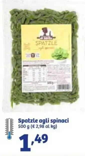 In'S Mercato Spatzle agli spinaci 500 g offerta