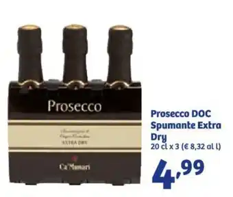 In'S Mercato Prosecco DOC Spumante Extra Dry 20 cl x 3 offerta