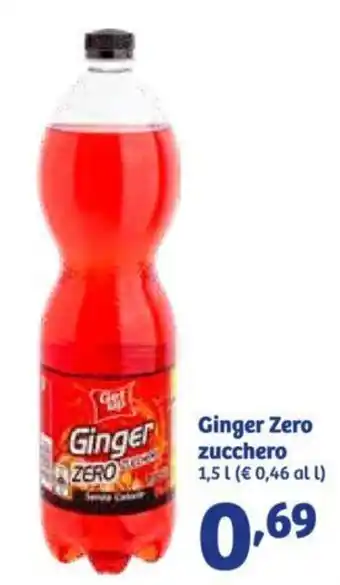 In'S Mercato Ginger Zero zucchero 1,5 l offerta