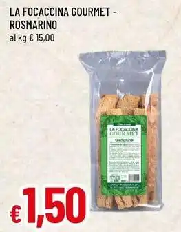 Famila LA FOCACCINA GOURMET - ROSMARINO offerta