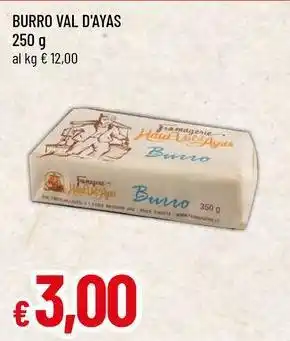 Famila BURRO VAL D'AYAS 250 g offerta