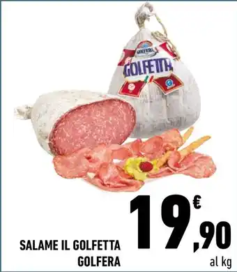 Conad City SALAME IL GOLFETTA GOLFERA offerta