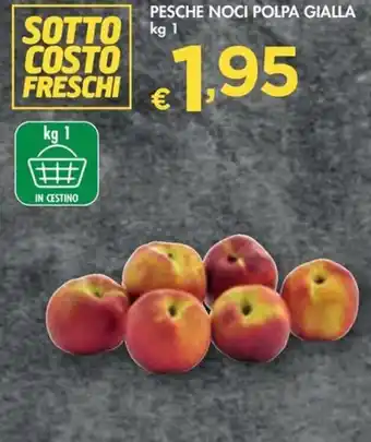 Bennet PESCHE NOCI POLPA GIALLA kg 1 offerta