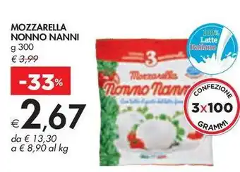 Bennet MOZZARELLA NONNO NANNI offerta
