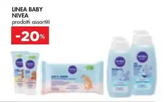 Bennet LINEA BABY NIVEA prodotti assortiti offerta