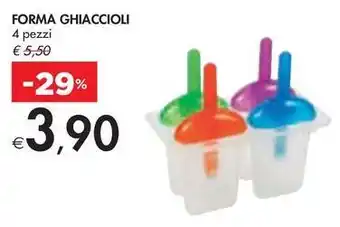 Bennet FORMA GHIACCIOLI 4 pezzi offerta