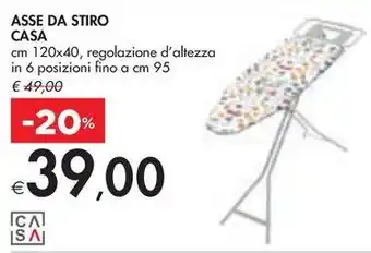 Bennet ASSE DA STIRO CASA offerta