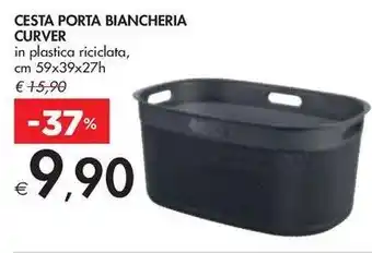 Bennet CESTA PORTA BIANCHERIA CURVER offerta