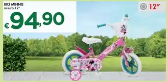 Bennet BICI MINNIE misura 12" offerta