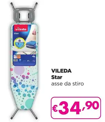 Saponi e profumi VILEDA Star asse da stiro offerta