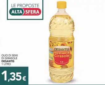 Altasfera OLIO DI SEMI DI GIRASOLE DESANTIS 1 LITRO offerta