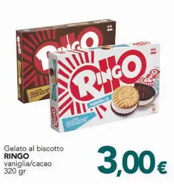 Altasfera Gelato al biscotto RINGO vaniglia/cacao 320 gr offerta