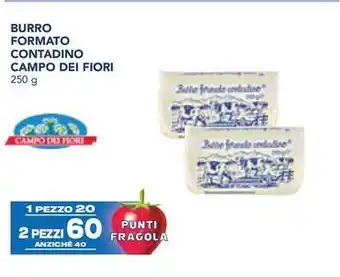 BURRO FORMATO CONTADINO CAMPO DEI FIORI 250 g