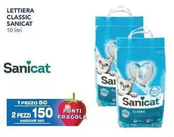 Esselunga LETTIERA CLASSIC SANICAT 10 litri offerta
