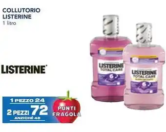 Esselunga COLLUTORIO LISTERINE 1 litro offerta
