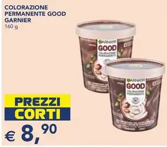 Esselunga COLORAZIONE PERMANENTE GOOD GARNIER offerta