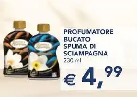 Esselunga PROFUMATORE BUCATO SPUMA DI SCIAMPAGNA 230 ml offerta