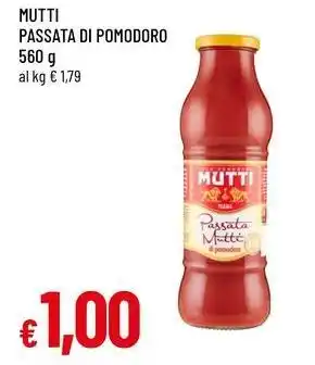 Famila MUTTI PASSATA DI POMODORO 560 g offerta