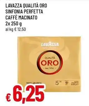 Famila LAVAZZA QUALITÀ ORO SINFONIA PERFETTA CAFFÈ MACINATO offerta