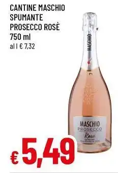 Famila CANTINE MASCHIO SPUMANTE PROSECCO ROSÈ 750 ml offerta
