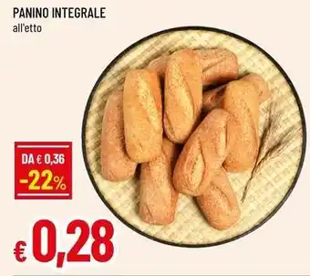 Famila Superstore PANINO INTEGRALE offerta