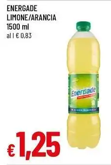 Famila ENERGADE LIMONE/ARANCIA 1500 ml offerta