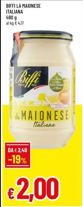 Famila BIFFI LA MAIONESE ITALIANA offerta