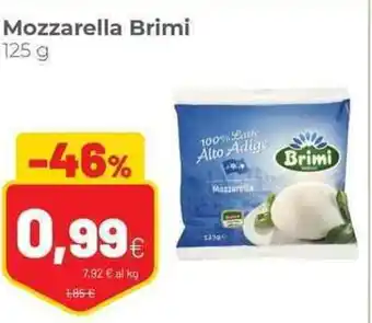 Coop Mozzarella Brimi 125 g offerta