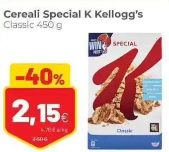 Coop Cereali Special K Kellogg's Classic 450 g offerta